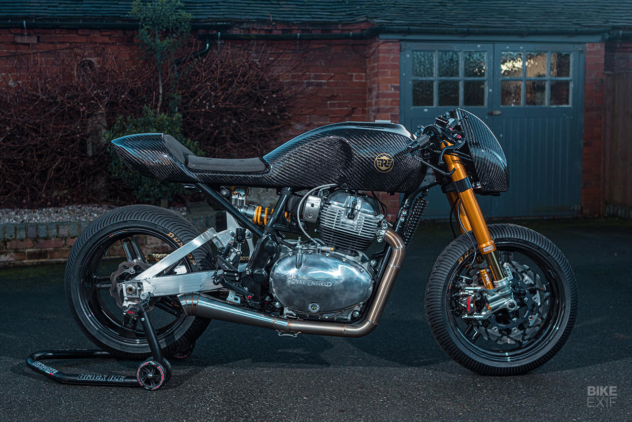 RE GT650 Cafe Racer Bagai Peluru